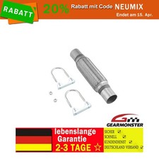 Flexrohr Vorderrohr für Opel Astra G, H, Corsa, Tigra 45 x 200mm 300mm Hhgciusra