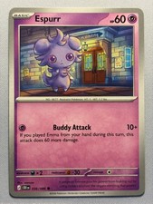 2026 POKEMON ESPURR ME04: CHAOS RISING 36/086 COMMON NEAR MINT!!