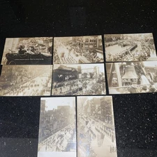 8 RPPC Knights Templar Shrine Parade Seattle 1915