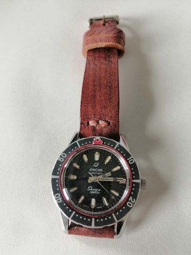 Vintage Uhr Marke ENICAR Zeitraum 60er 70er Jahre - Bild 6 von 19