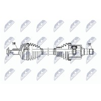 NTY NPW-ME-063 Antriebswelle