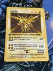 1st Edition Shadowless Zapdos Holo HP Base Set Vintage WOTC 1999 Pokémon 16/102