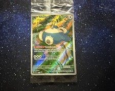 Sealed Snorlax SVP 051 Promo Pokemon 151 Holo Black Star Promo NM