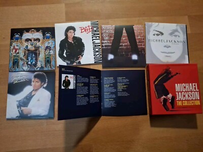 5-CD-BOX Michael Jackson - The Collection Limited Edition SONY 2009 alle 5 Alben