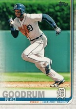 #251 Niko Goodrum Detroit Tigers 2019 Topps Series 1 Baseball Card DAW