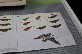 LEGO (30524) Batman Movie 2016, Mini Batwing, Used, Complete W/Manual, No Box