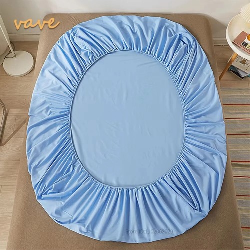 Soft Bedspread Cotton Fitted Sheet with Elastic Bands Adjustable Mattress Pads - Picture 17 of 30