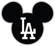 Los Angeles Dodgers MLB Baseball Sport Logo Car Bumper Sticker Decal "SIZES''
