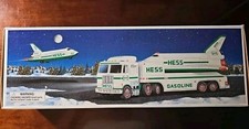 1999 HESS TOY TRUCK and SPACE SHUTTLE WITH SATELLITE, ORIGINAL BOX UNUSED