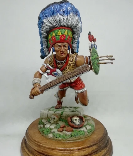 90mm Aztec Warrior