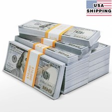 USA SHIP 2000PCS Movie Prop  REPLICA Money QTY100 Bills Best Quality For Party