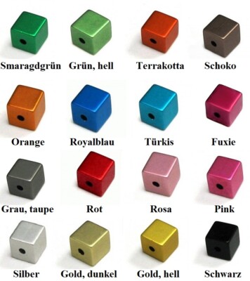 200 Gemischte Farben Aluminium Metall Rose Blume Pe Produktbild-Vorschau 11