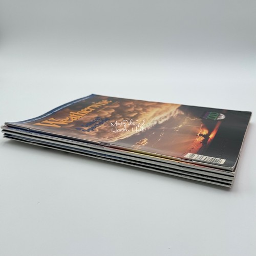 Weatherwise Magazine 5 Back Issues 2000-2001 Weather Topics & Stunning Photos - Picture 13 of 13