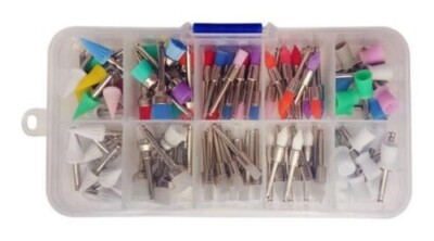 100pcs dental prophy polishing brushes prophy cup scaling tip 5 types...