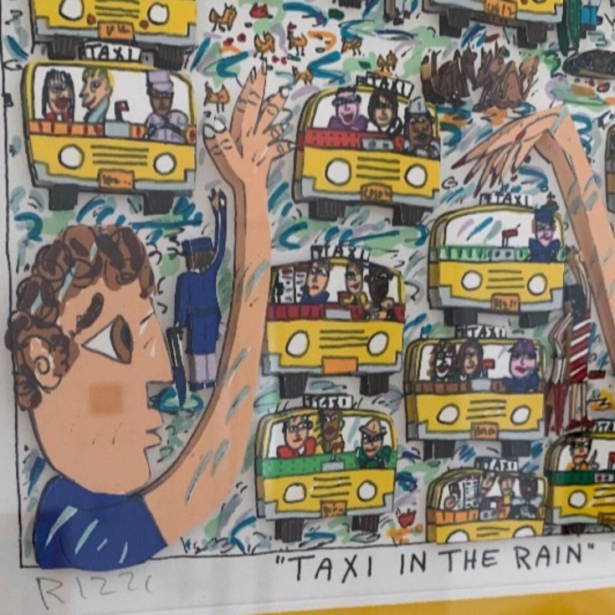 ジェームス・リジィ タクシー 『TAXI TAKE US HOME』 JAMES RIZZI 