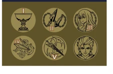 Kings of Providence GOLD Mana Moon Enamel Metal Dice X1 Yugioh Amanda Lapalme