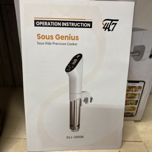 Macchina da cucina sottovuoto di precisione 1100 W scatola aperta, 4T7 Sous Genius - Foto 3 di 7