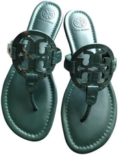 (ON SALE) New in Box Tory Burch Miller Norwood Leather Sandals