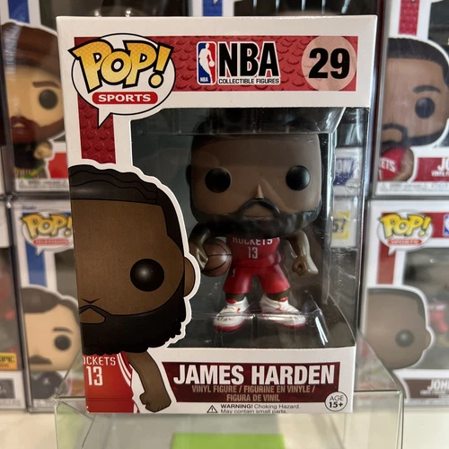 Funko Pop! NBA James Harden Houston Rockets #29 PopLife 1st Edition w/Protector