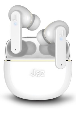 Jaz Loop Tws TrueWireless Stereo-Kopfhörer weiß, In-Ear, 400 mAh wiederaufla