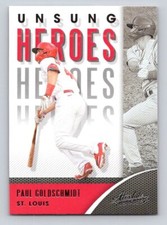 2021 Panini Absolute - Unsung Heroes #UH-5 Paul Goldschmidt - Free Shipping!