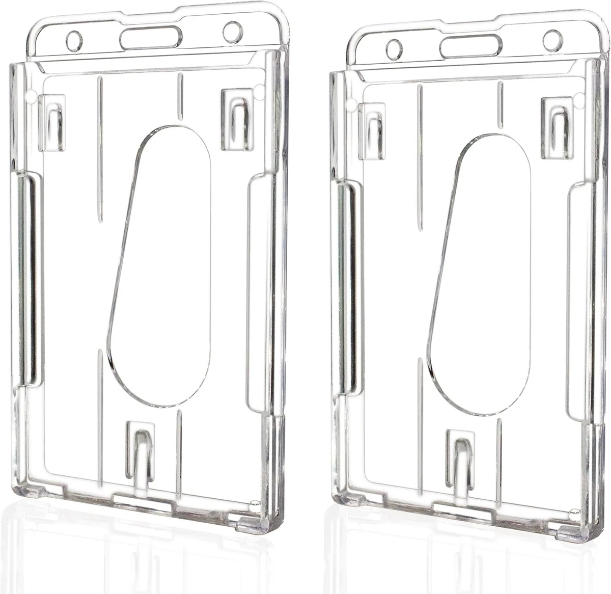 Clear Plastic ID & Badge Holders for Women for sale | eBay