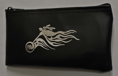 Motorcycle Bikers Wallet Cash Stash Chopper Money Bag Currency Pouch - Picture 7 of 11