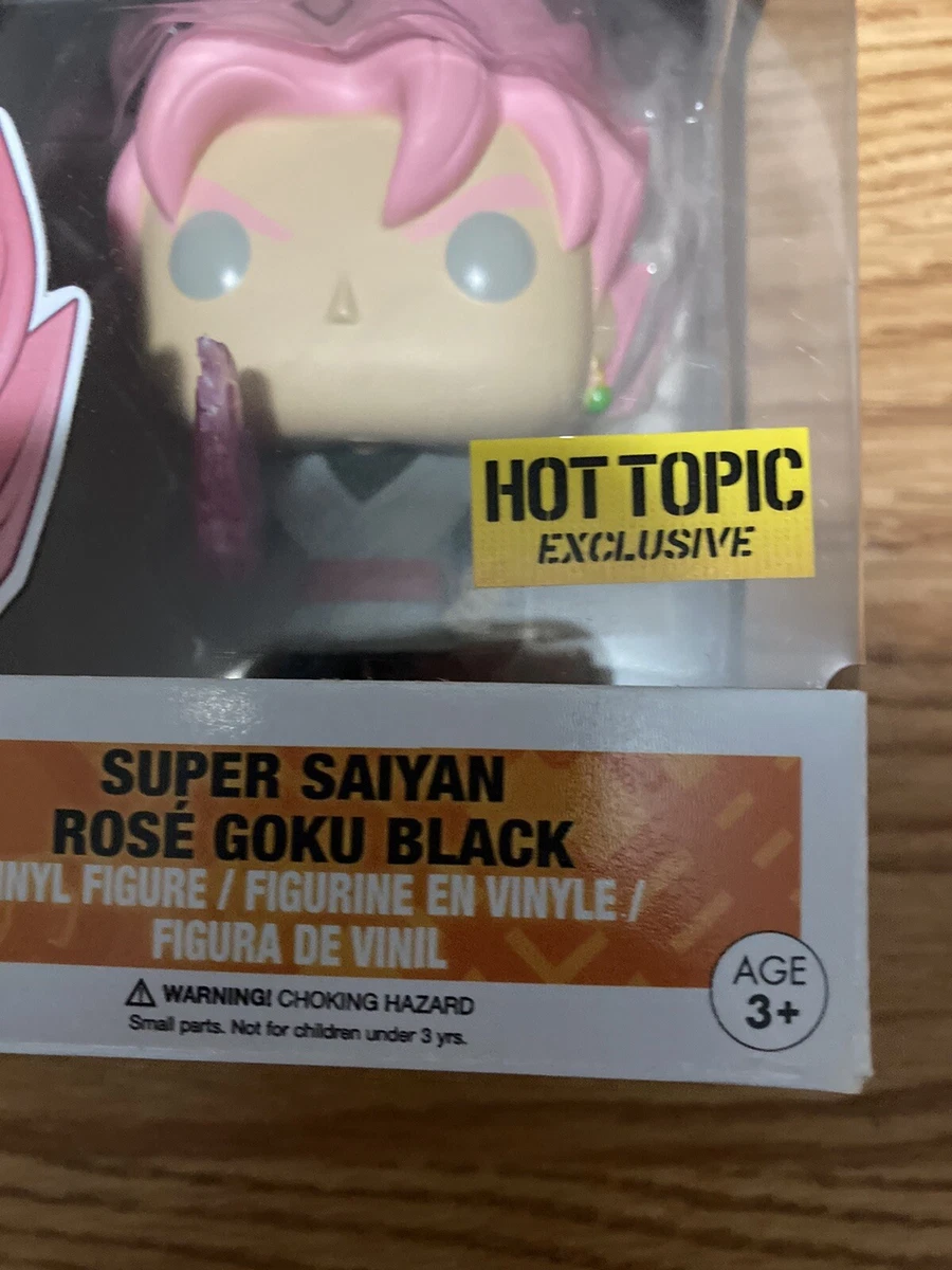 Funko Pop! Animation Dragonball Super Super Saiyan Rose Goku Black Hot  Topic Exclusive Figure #260 - US