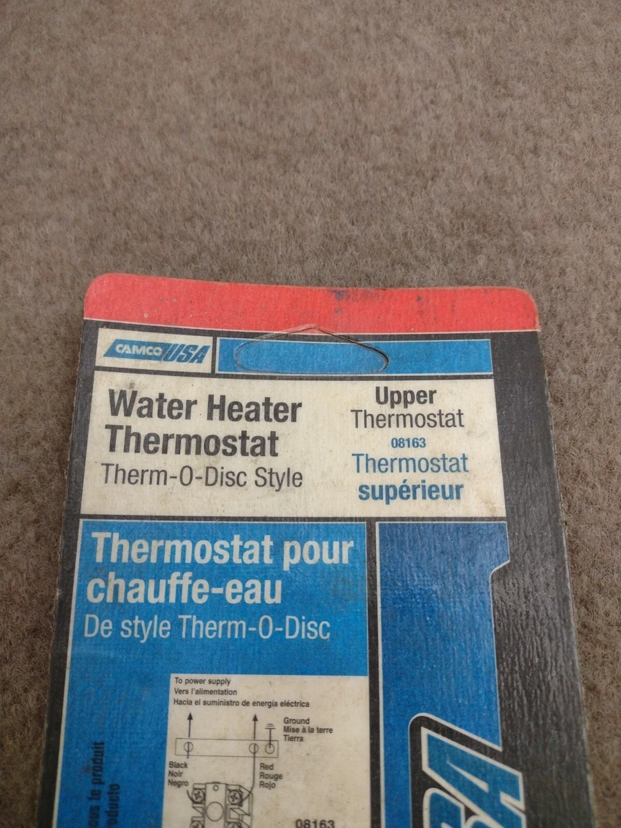 Camco USA Water Heater Thermostat Upper 08163 Therm O Disc Style New Old  Stock . | eBay