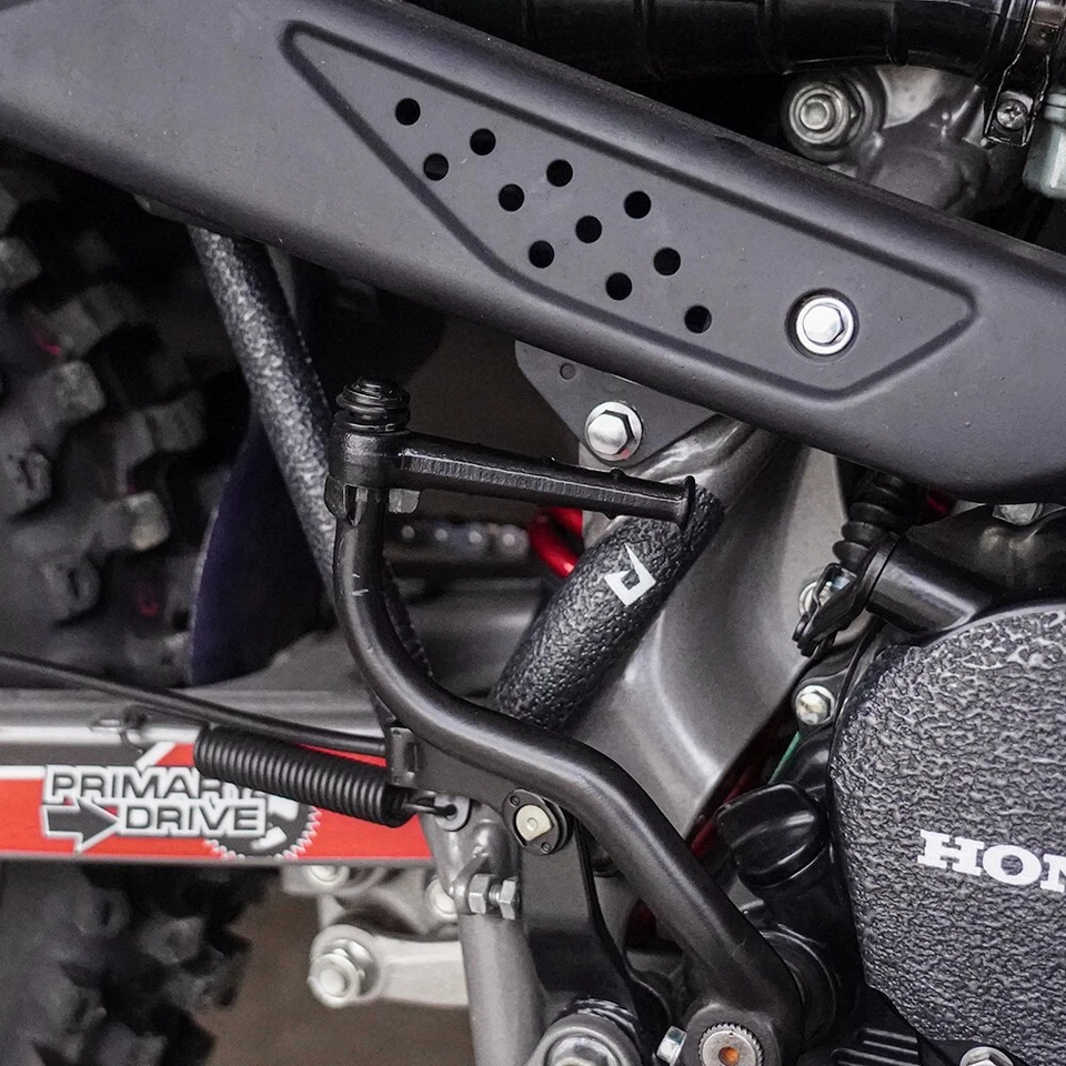 Protectores de cuadro negros Honda XR100 CRF100 1985-2013 protectores de cinta de agarre XR CRF 100 Foto 2 de 3