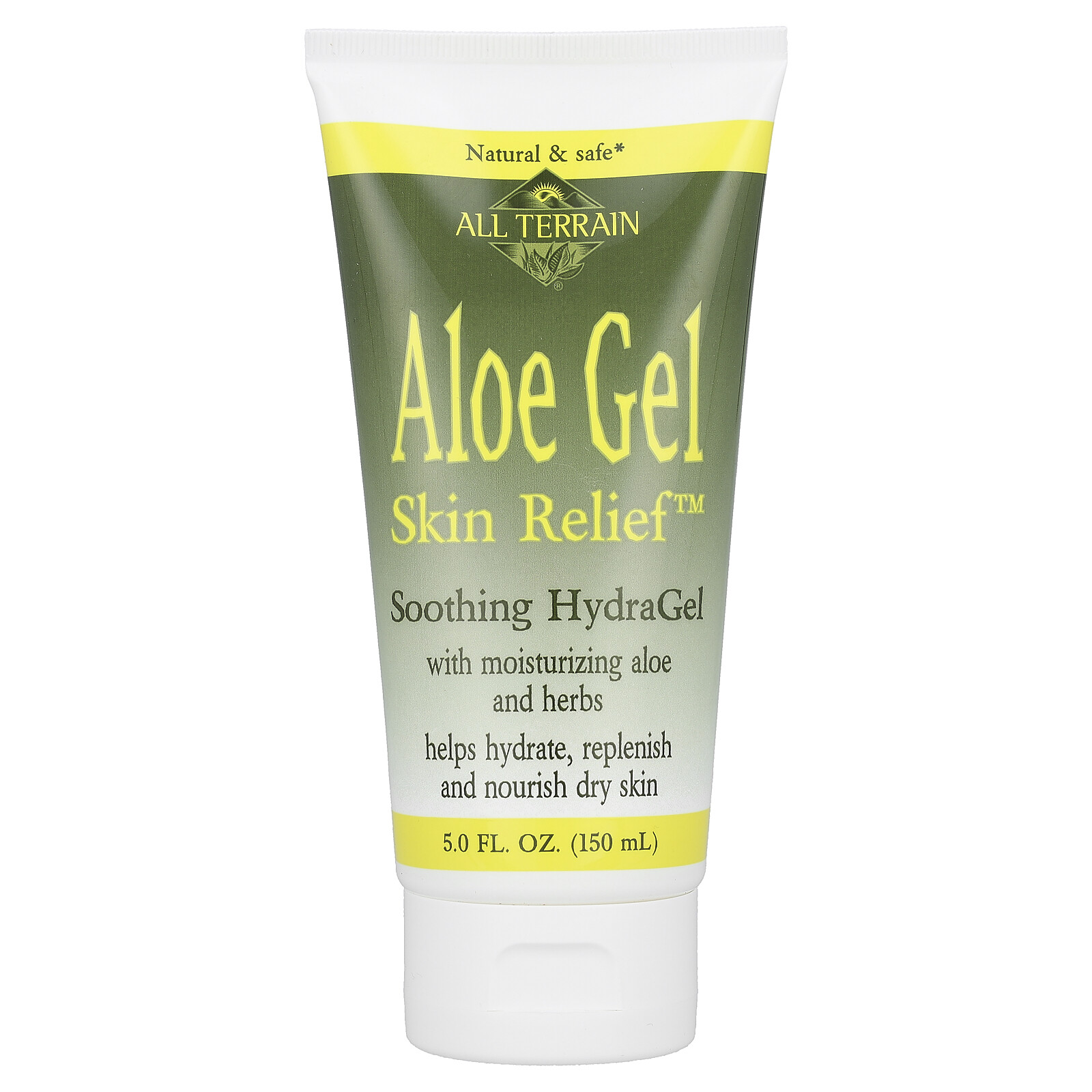 Гель алоэ Skin Relief, 5 жидких унций (150 мл)
