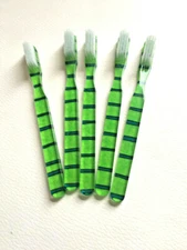 5-PACK FUN Vintage NEW Designer Toothbrush By Alan Stuart New York