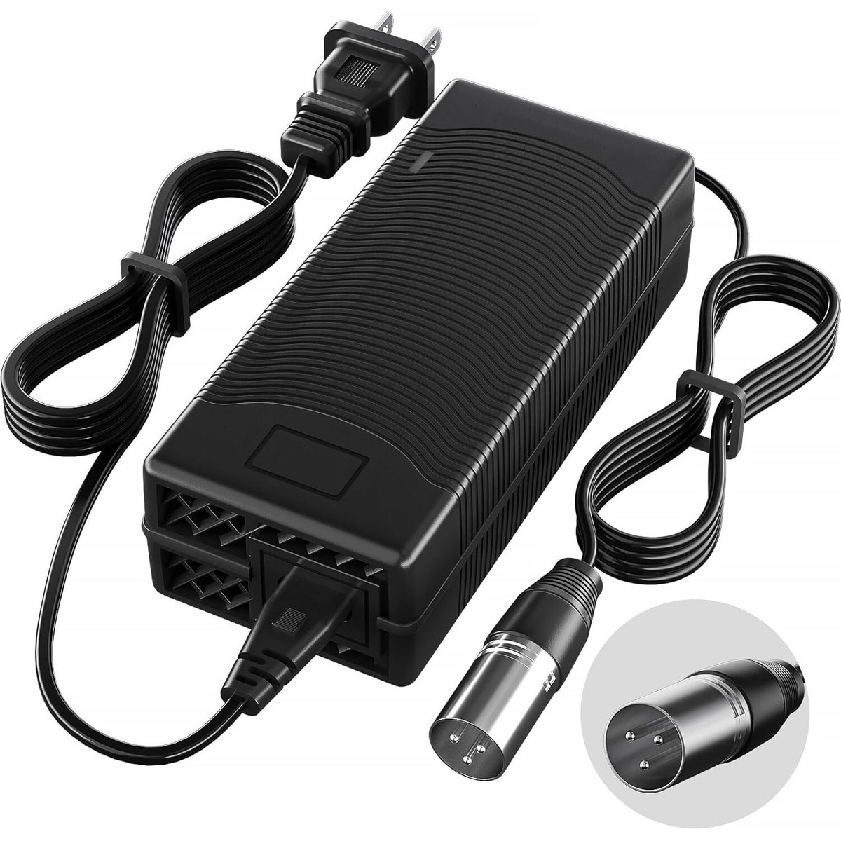 42V 4A Charger For Zinger Power Wheelchairs 36v HP1202L3(2A) XLR 3