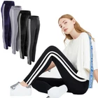 New Women's Striped Fleece Joggers - Stylish Tracksuit Bottoms in UK Plus Sizes