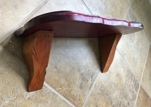 Estante de madera maciza vintage hecho a mano granja rústico 15,25 x 7,25 x 6,5" - Imagen 3 de 17
