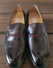 New Men's Valentino Rudy Black Leather Dress Shoes STYLE 98261399 SZ 9.5/27.5