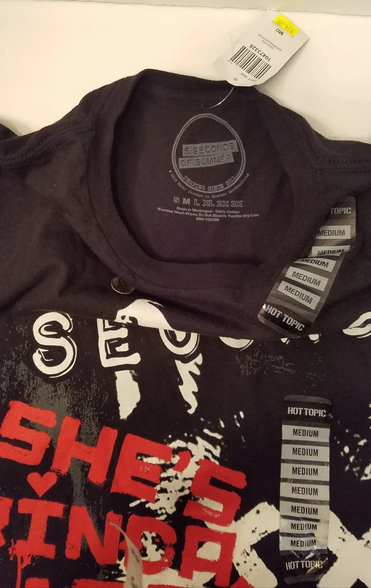 5sos merch sales hot topic