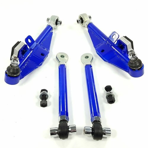 Lower Rear Control Arms Kit for 1989-1998 Nissan 240SX S13 180SX 200SX R32 R33 - Picture 7 of 8