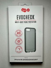 Tech21 Evo Check 16ft Multi-Drop Protective Phone Case for iphone SE 2022/2020