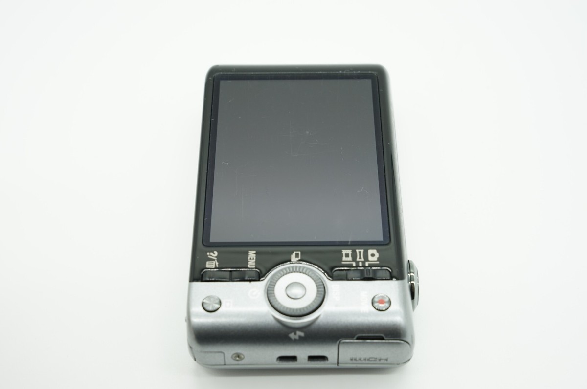 Sony Cyber-shot DSC-WX100 Silver Compact Digital Camera Used