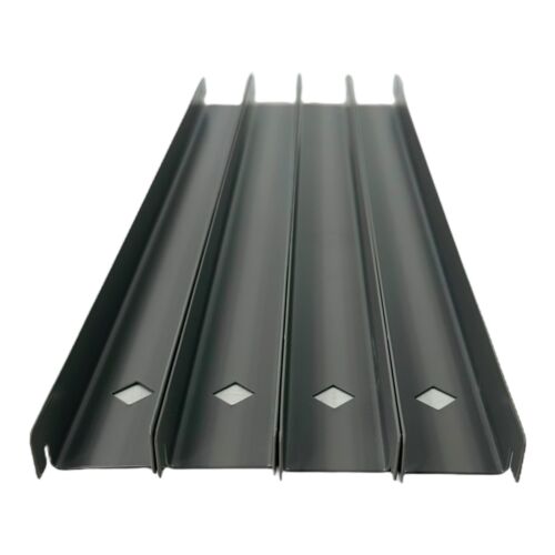 4 Count Alera Two Row Hangrails for Alera 30″ & 36″ Wide Lateral Files Aluminum - Picture 6 of 8