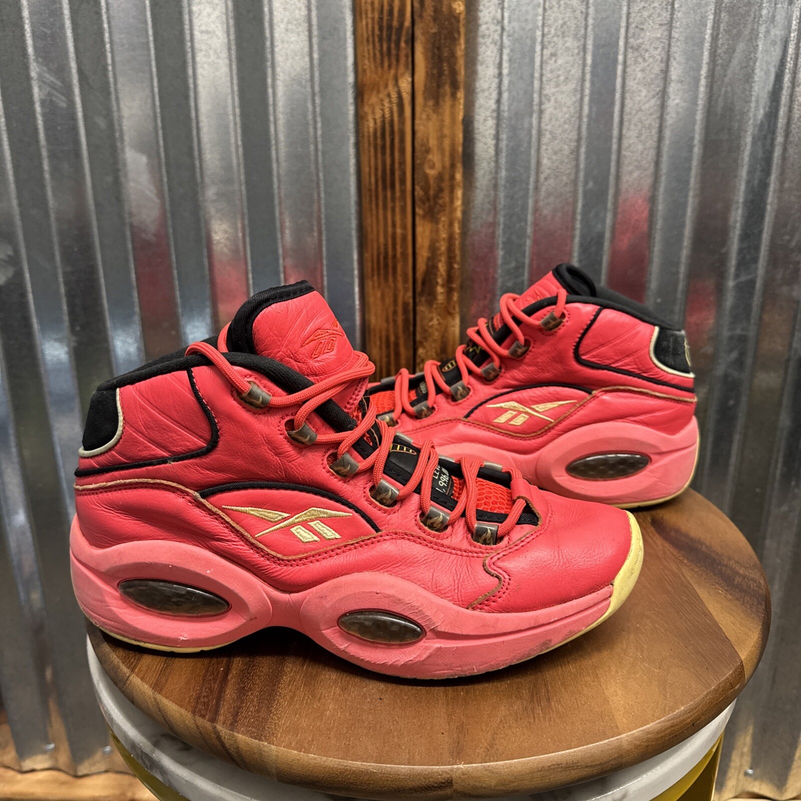 Reebok Question Mid Hot Ones Men Sneaker Basketball Shoes
