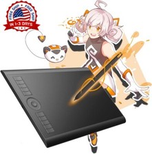 Tableta De Dibujo Gr fico De, 10x6 Pulgadas De rea Activa Grande Para Dise o US