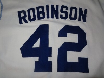 Cooperstown Collection JACKIE ROBINSON No 42 BROOKLYN DODGERS XL