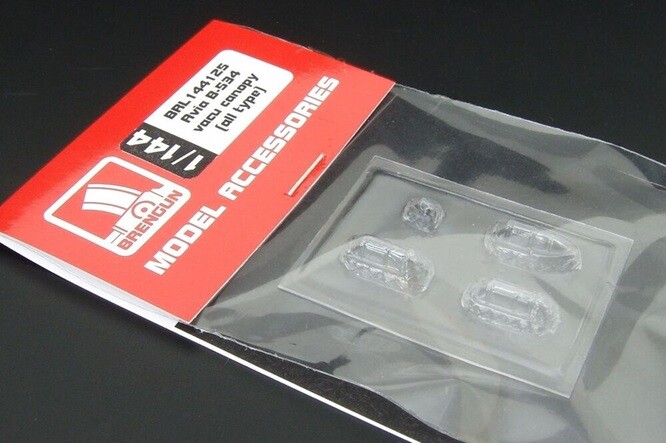 Brengun BRL144125 - 1:144 Avia B-534 Vacu Canopy (All Type) - Etched Set - New