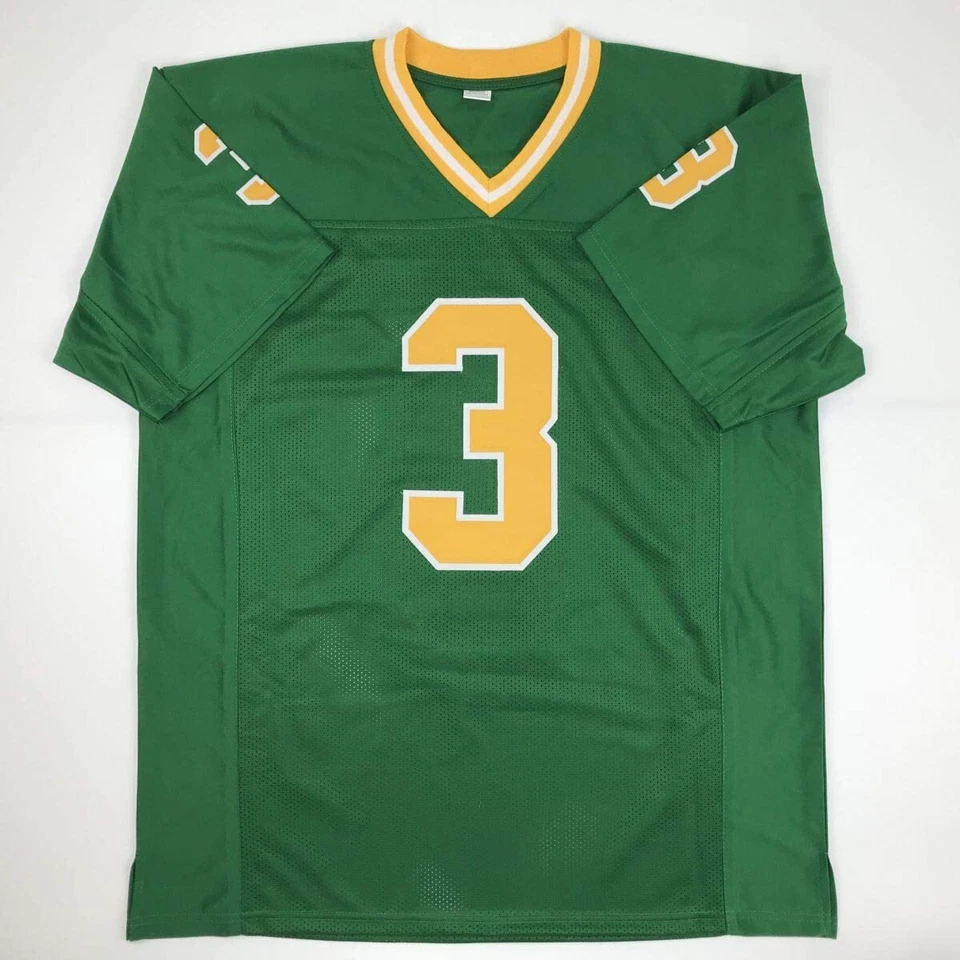 Autographed/Signed Joe Montana Notre Dame Green College Football Jersey JSA COA - Image 4 of 4