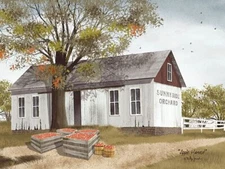 Art Print, Framed, Plaque By Billy Jacobs - Apple Harvest - BJ199A