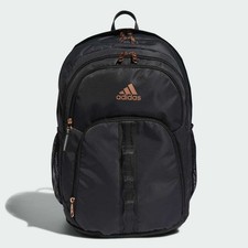black and rose gold adidas backpack