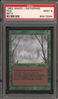Magic the Gathering MTG Fog Beta PSA 9 Mint | eBay
