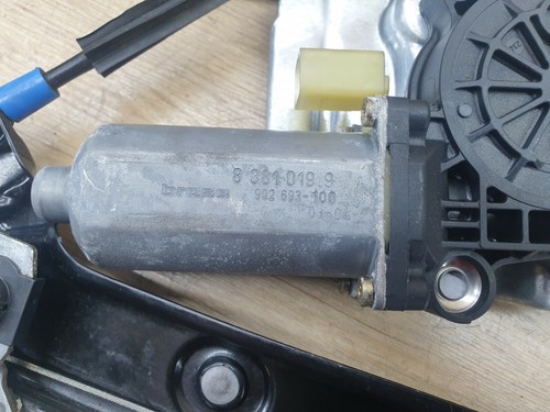 BMW X5 2003 regulador motor ventana delantera lateral de pasajeros 83810199 - Imagen 6 de 6